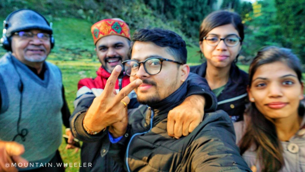 Mountain Wheeler - Travel friends - Om, Sakshi, Shreya 